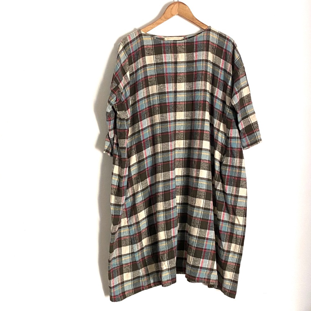 Oversized Plaid Dress from Creatures of Comfort
